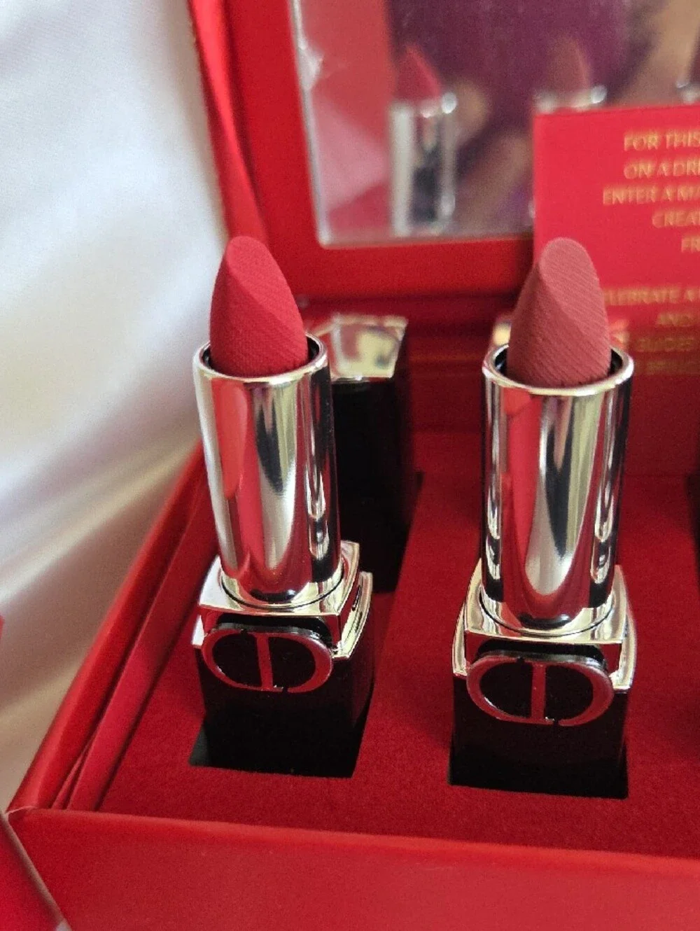 Dior Style Rouge Dior Mini Lipstick Set — Assorted Red & Rose Shades